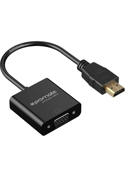 Prolink-H2V HDMI - VGA Dönüştürücü Çevirici Adaptör 1080P Erkek - Dişi