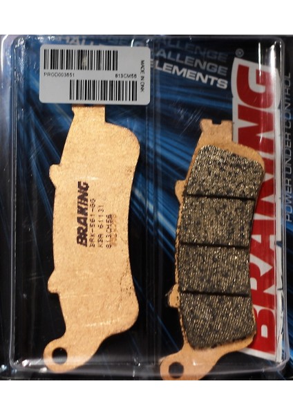 Honda Cbr Xx 1100 Brakıng Arka Fren Balatası 1997 - 2007