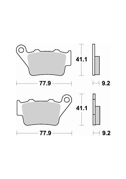 Ktm Duke R 690 Brakıng Arka Fren Balatası 2010 - 2014