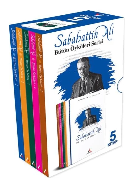 Sabahattin Ali Bütün Öyküleri (5 Kitap Kutulu)  - Sabahattin Ali