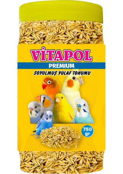 Premiumsoyulmuş Yulaf Tohumu 750 gr