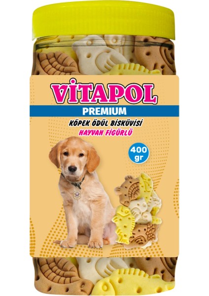 Premiumhayvan Figürlü Köpek Ödül Bisküvisi 400 gr