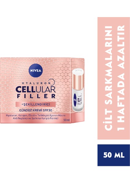 Hyaluron Cellular Filler + Şekillendirici Gündüz Kremi 50 ml