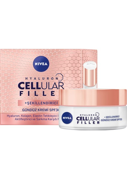 Hyaluron Cellular Filler + Şekillendirici Gündüz Kremi 50 ml