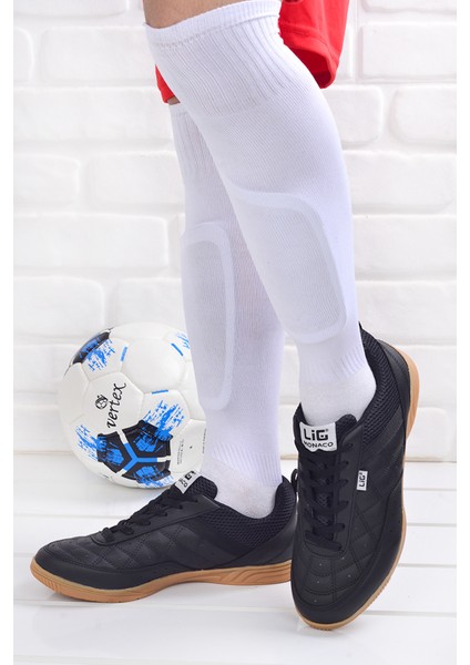 Monaco Indoor 01 Hentbol Voleybol Futsal Erkek Spor Ayakkabı Siyah indirimleri