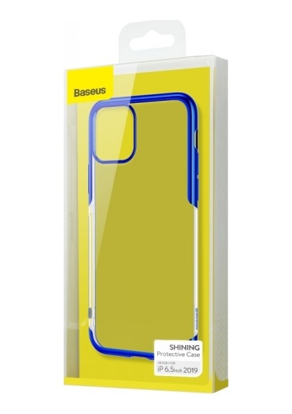 WIAPIPH65S-MD03 Shining Case Apple iPhone 11 Pro Max 6.5" Silikon Kılıf Mavi