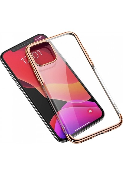 WIAPIPH58S-DW0V Glitter Case Apple iPhone 11 Pro Silikon Kılıf Gold