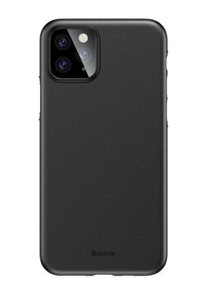 WIAPIPH65S-01 Wing Case Apple iPhone 11 Pro Max Ultra İnce Mat Kılıf Siyah