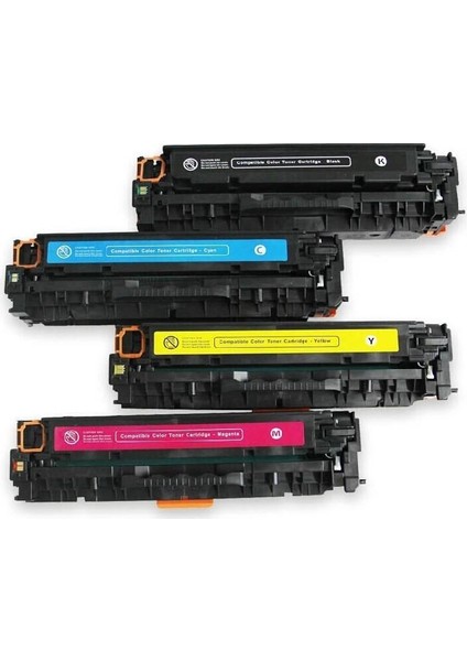 Hp Laserjet CF210A / CE320 / 540 Bk/c/y/m 2200 Sayfa Renkli Muadil Toner