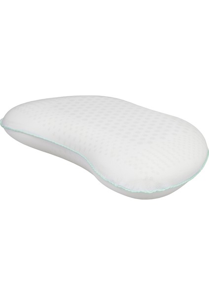 Yarım Ay Boyun Destekli Ortopedik Yastık Visco Yastık 60x40x12.5cm