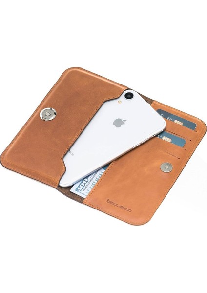 Lisbon Clutch Universal Kartlıklı Telefon Cüzdan 5.5'' T RST2EF Taba fiyatları
