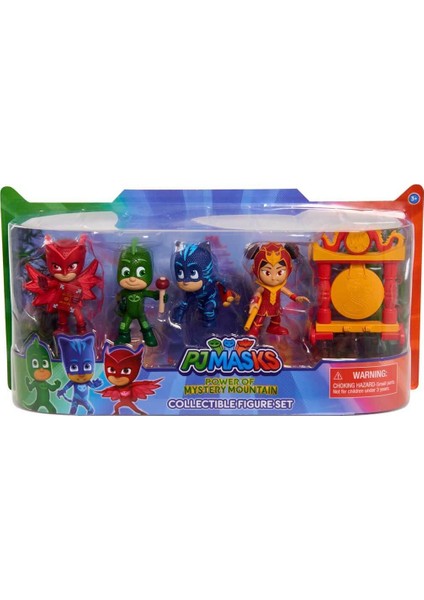 Giochi Preziosi PJ Masks Gizemli Dağ Set 5'li PJY01000