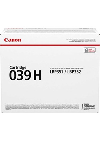 I-Sensys LBP-352X 25000 Sayfa Çapraz Renkli Toner