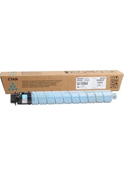Aficio MP-C2503 Mavi 6500 Sayfa Çapraz Renkli Toner