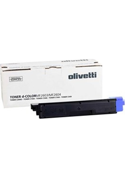 Olivetti D-Color MF-2604 Mavi 5000 Sayfa Çapraz Renkli Toner
