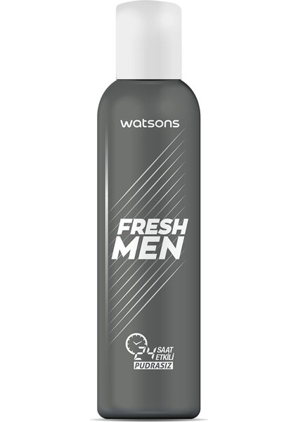 Fresh Men Deodorant Pudrasız