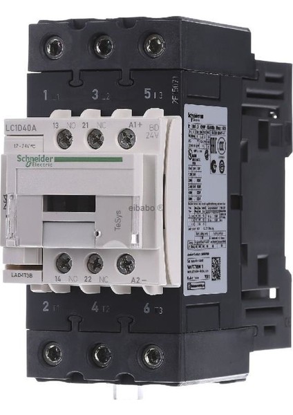 18.5kw 40A 1na+1nk Kontaktör 24V Dc Kumanda