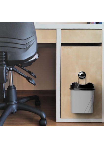 VAKUMLU PORTATİF ÇÖP KOVASI GRİ KROM DM007 fiyatları