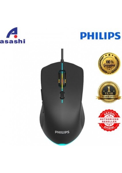 SPK9404 6 Tuşlu Ambiglow Gaming Mouse Oyuncu Mouse