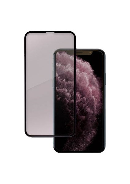 Ekran Koruyucu Iphone 11 6.1" Yumuşak ve Sert Tam Ekran Temperli Cam Filmi 0.2 mm