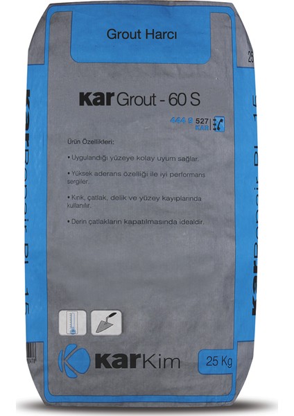 Karggrout 60 S Grout Harcı