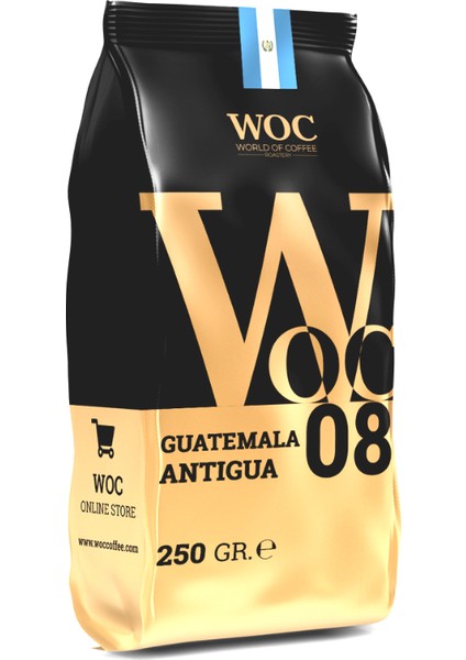 Guatemala Antigua Öğütülmüş Filtre Kahve 250 gr