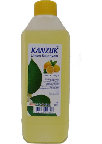 Limon Kolonyası 1 lt
