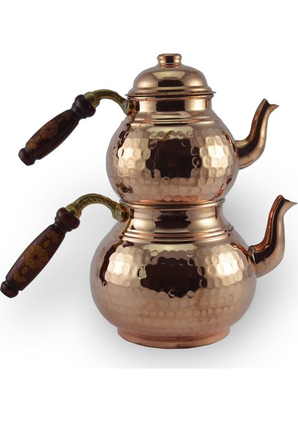 Klasik Bakır Çaydanlık No:2