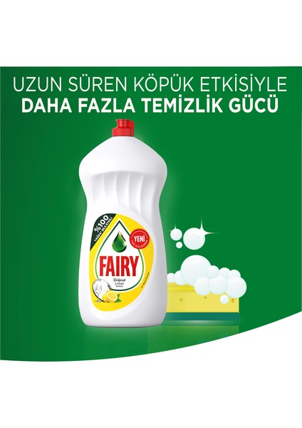 Sıvı Bulaşık Deterjanı Limon 1350 ml 9'lu
