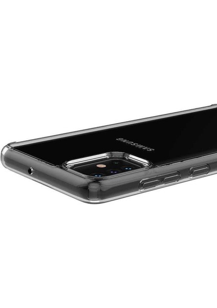 Samsung Galaxy A51 Kılıf Coss Şeffaf Sert Kapak + Nano Glass Şeffaf fırsatları