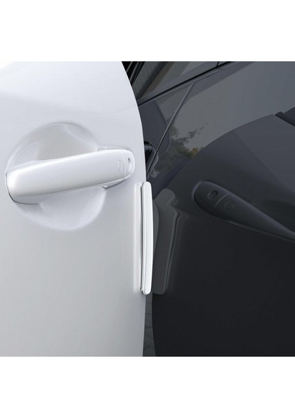 4 Parça Universal Kapı Anti Scratch Çizik Önleyici Tampon Koruma