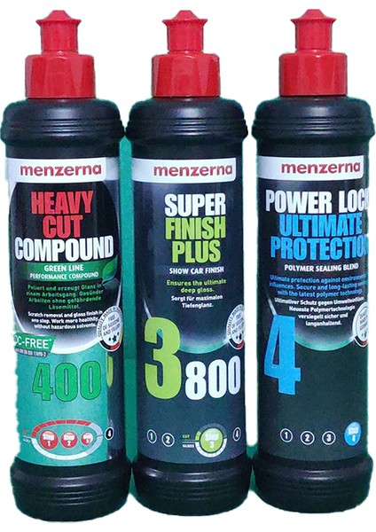 Yeşil Seri 400 3800 Power Lock Boya Kor. Seti 1 lt