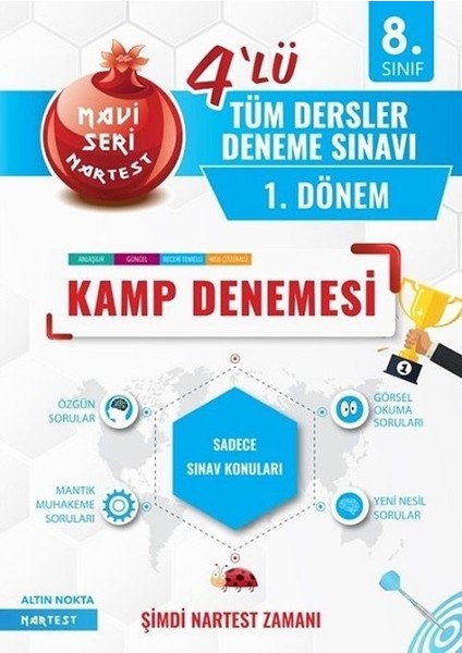 Nartest Yayınevi 4'lü Kamp Deneme 1. Dönem