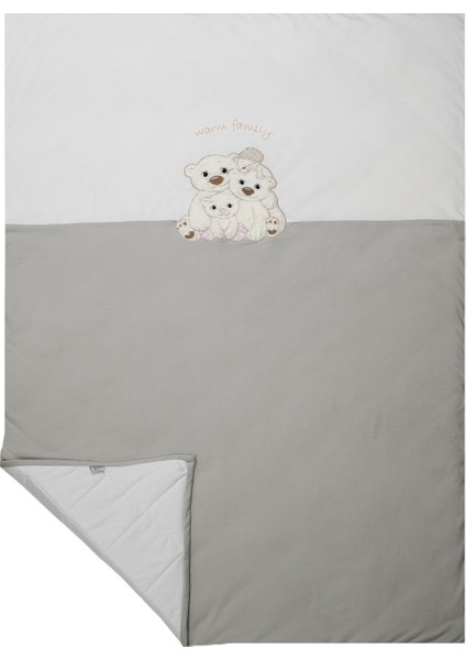 Sydney Baby Warm Family Bebek Battaniyesi Kapitoneli 85 x 120 cm