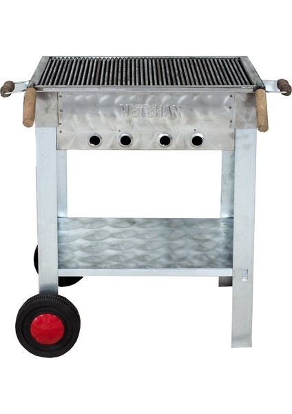 MTH-164 Maltız Izgaralı Mangal 2 Tekerlekli