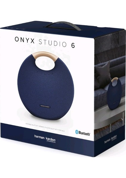 Harman Kardon Onyx Studio 6 Taşınabilir Bluetooth Hoparlör - Siyah