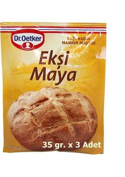 Dr. Oetker Ekşi Maya 35 gr x 3 Adet