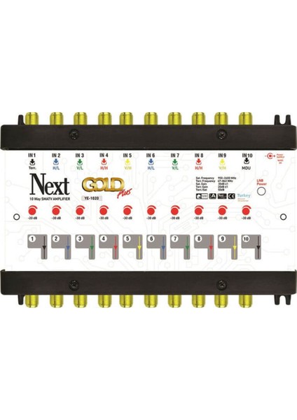 Next Ye-1020 10/10 Merkezi Uydu Sistem  Santrali Yükselticisi