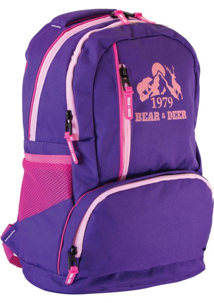 Skuldra Sırt Çantası Mor