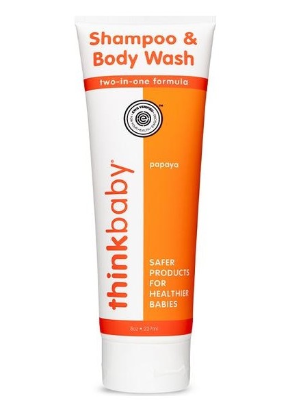 Doğal Bebek Saç ve Vücut Şampuanı Papaya 237 ml