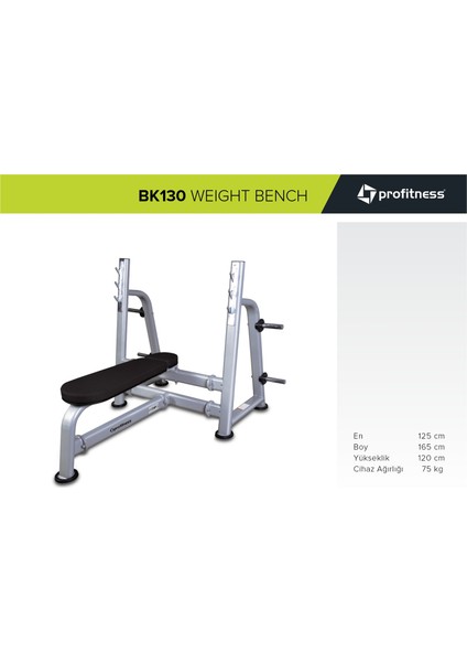 Profıtness Weıght Bench BK130 Ağırlık Sehpası fiyatları