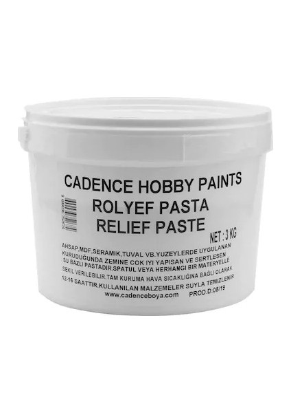 Beton Rölyef Pasta 3 kg