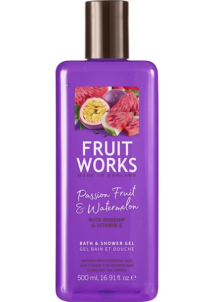 Çarkıfelek Meyvesi ve Karpuz Duş Jeli 500 ml