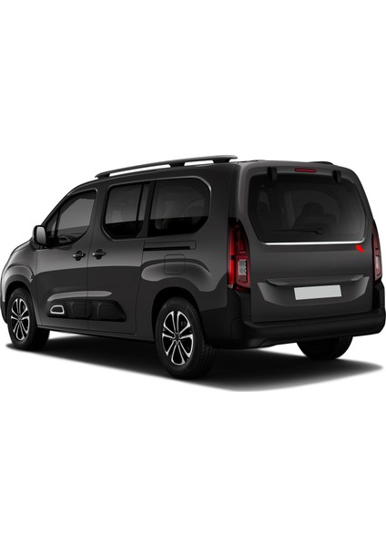 Citroen Berlingo Krom Bagaj Camı Alt Çıtası 2019 ve Üzeri