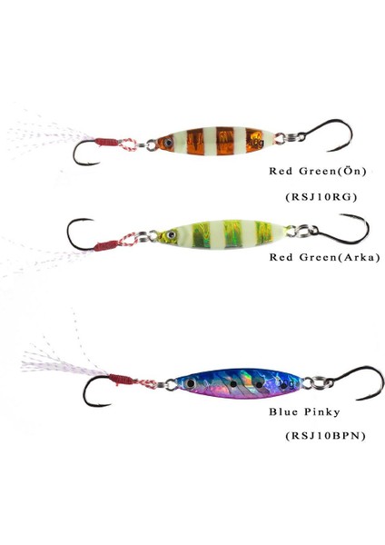 Remıxon Rocky Shore 10GR Slow Jig Red Green