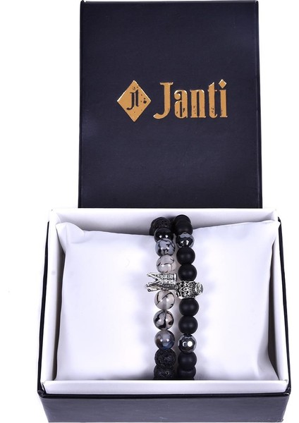 JTKB19114 Janti 2 Li Kombin Bileklik Kutulu