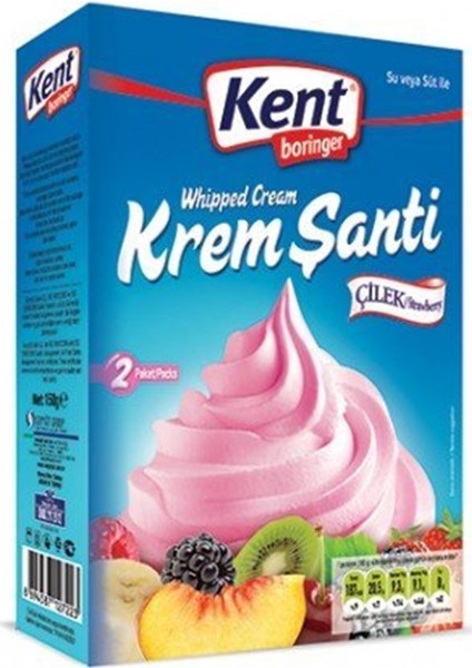 Boringer Krem Şanti Çilekli 150 gr