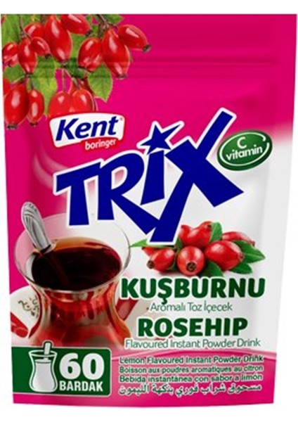 Trix Kuşburnu Aromalı Toz Içecek 300 gr 12 Adet