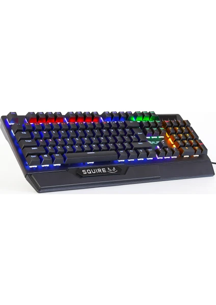 Squıre RK901 Full Mekanik RGB Işıklı Oyun Klavyesi