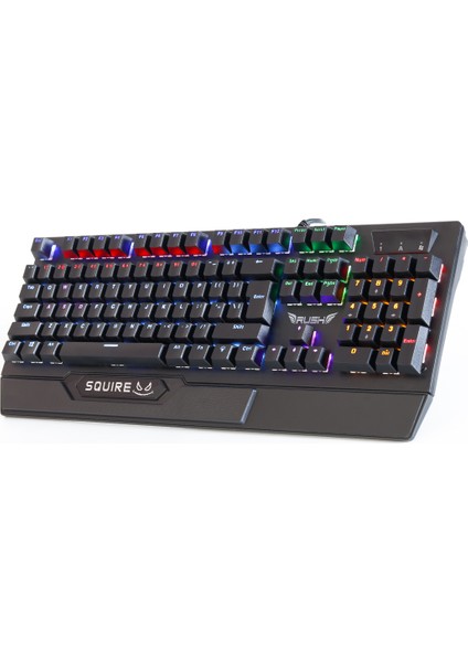 Squıre RK901 Full Mekanik RGB Işıklı Oyun Klavyesi